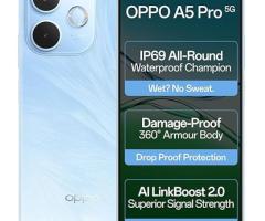 Oppo A5 PRO 5G 8GB Ram 256GB Storage Mobile Phone Price in coimbatore